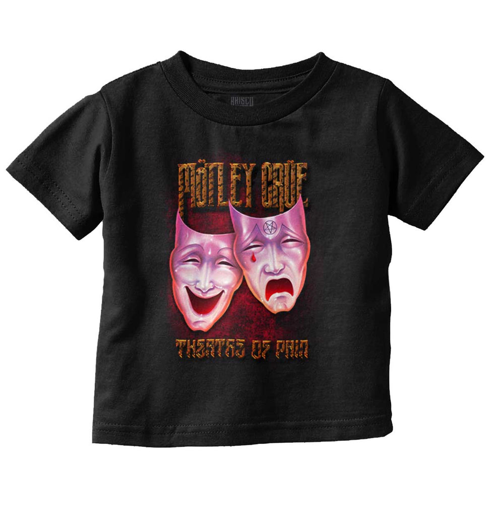 Theatre of Pain Infant Toddler T Shirt-Direct To Garment Print-Brisco Baby