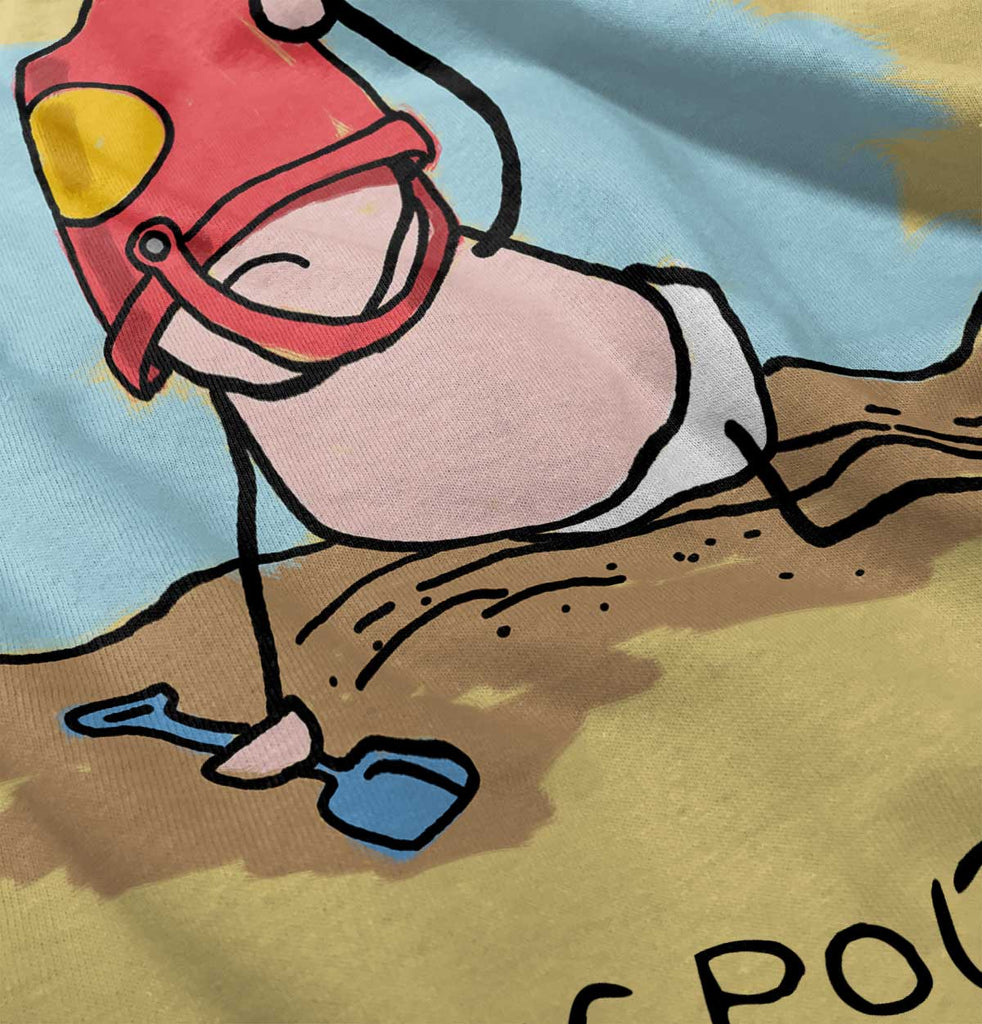 Baby Beach Infant Toddler T Shirt-Direct To Garment Print-Brisco Baby