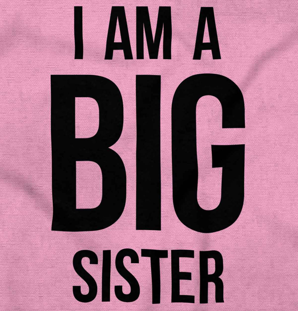 I Have A Big Sister Infant Baby Bib-Direct To Garment Print-Brisco Baby