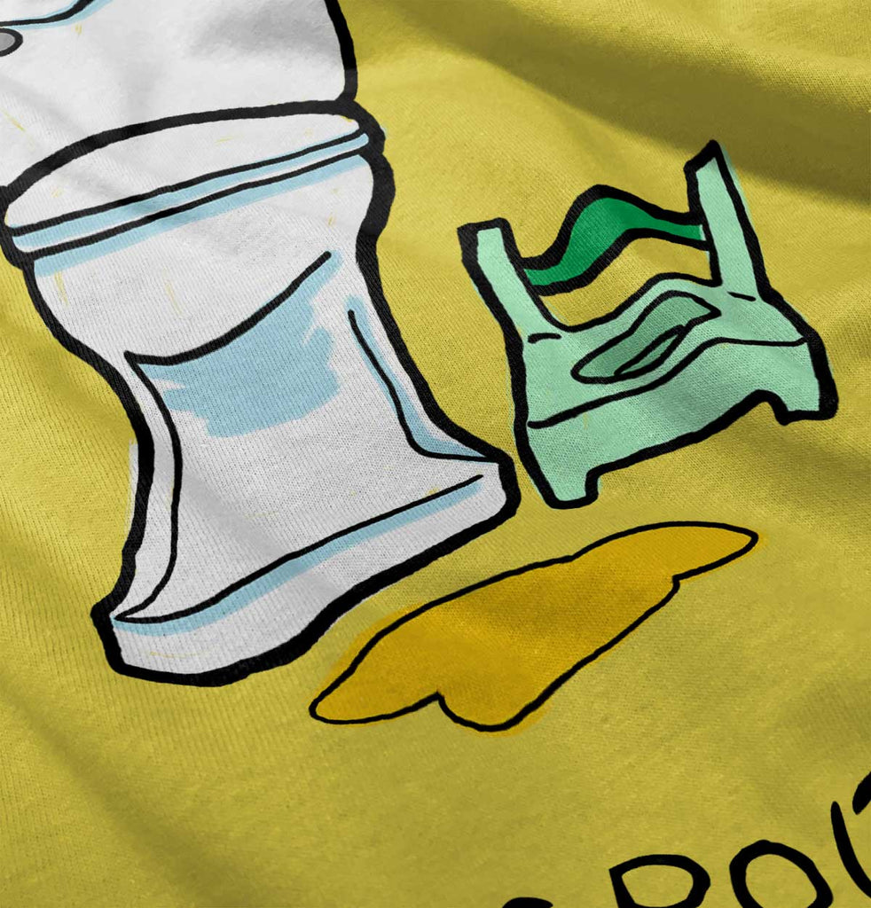 Potty Train Romper Bodysuit-Direct To Garment Print-Brisco Baby