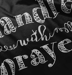 Handle With Prayer Romper Bodysuit-Direct To Garment Print-Brisco Baby