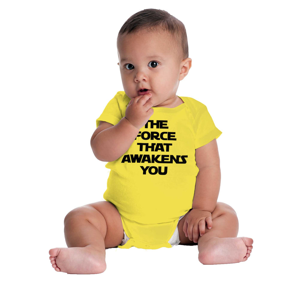 Force Awakens You Romper Bodysuit-Direct To Garment Print-Brisco Baby