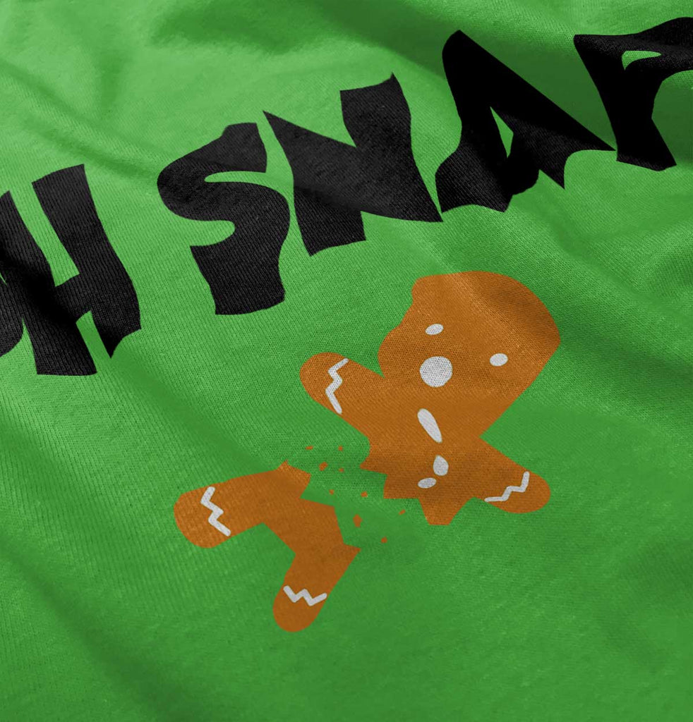 Oh Snap Gingerbread Infant Toddler T Shirt-Direct To Garment Print-Brisco Baby