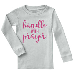 Prayer Care Solid Baby Pajama Top-Direct To Garment Print-Brisco Baby