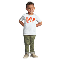 Boo Ghost Infant Toddler T Shirt-Direct To Garment Print-Brisco Baby
