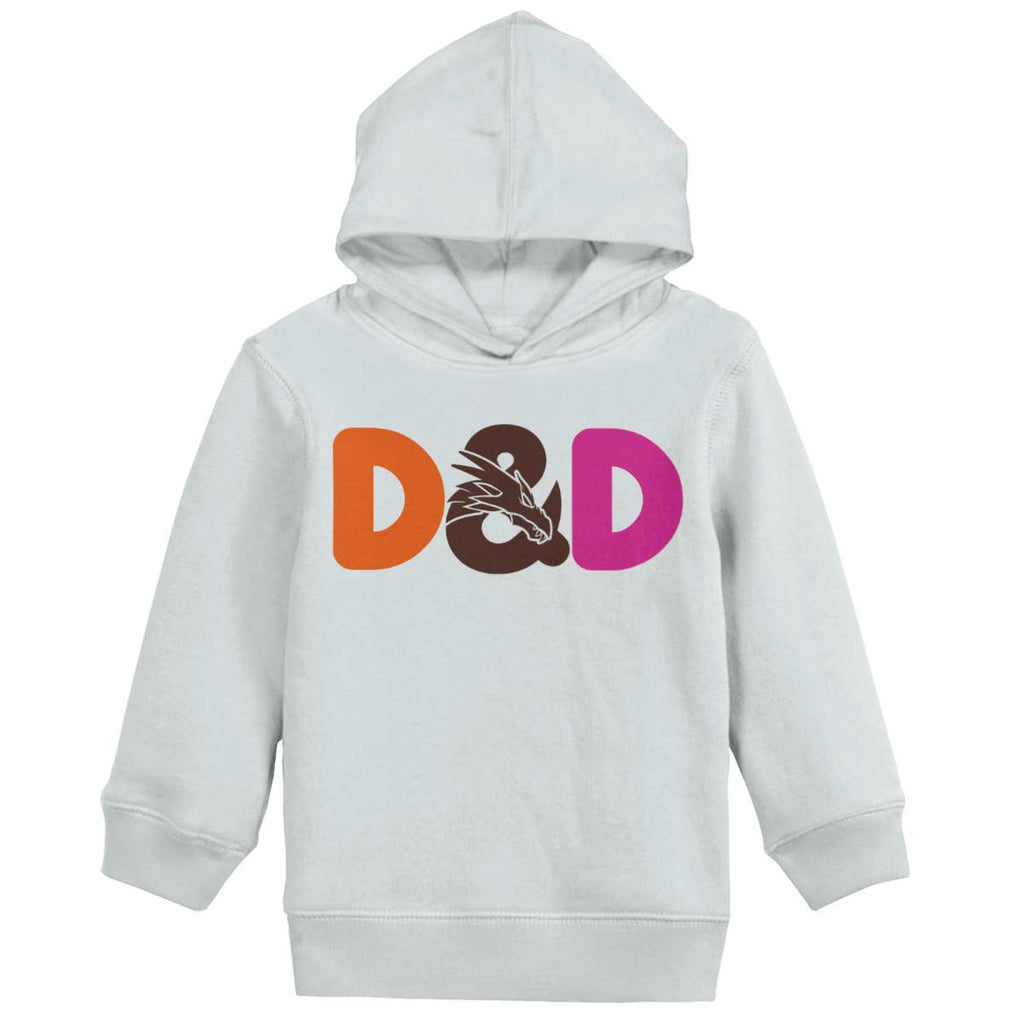Dungeons Fantasy Tabletop Gamer Toddler Pullover Hoodie-Direct To Garment Print-Brisco Baby