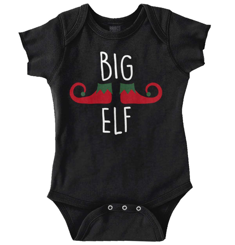 Big Elf Romper Bodysuit-Direct To Garment Print-Brisco Baby