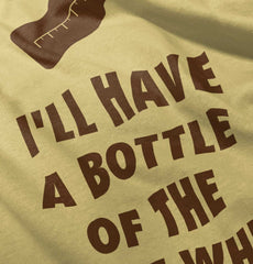 House White Infant Toddler T Shirt-Direct To Garment Print-Brisco Baby