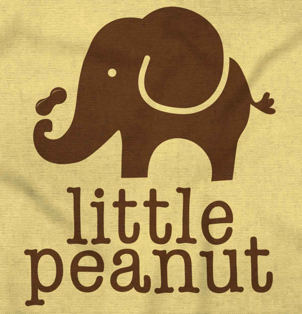 Elephant Peanut Infant Toddler T Shirt-Direct To Garment Print-Brisco Baby