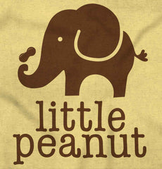 Elephant Peanut Infant Toddler T Shirt-Direct To Garment Print-Brisco Baby