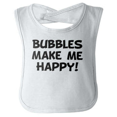 Bubbles Infant Baby Bib-Direct To Garment Print-Brisco Baby