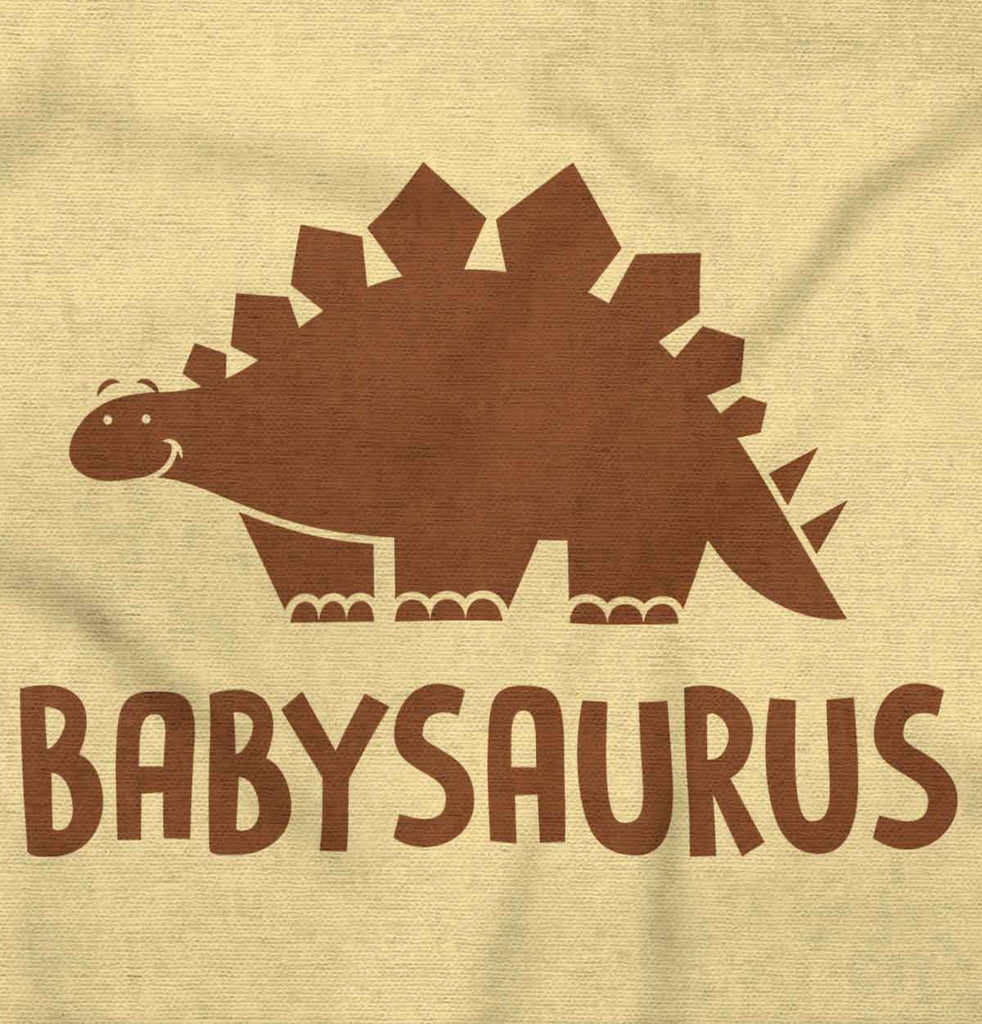 Babysaurus Romper Bodysuit-Direct To Garment Print-Brisco Baby