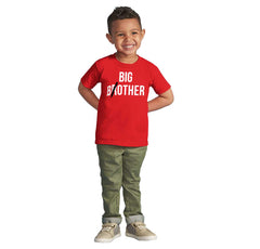 Big Bother Infant Toddler T Shirt-Direct To Garment Print-Brisco Baby