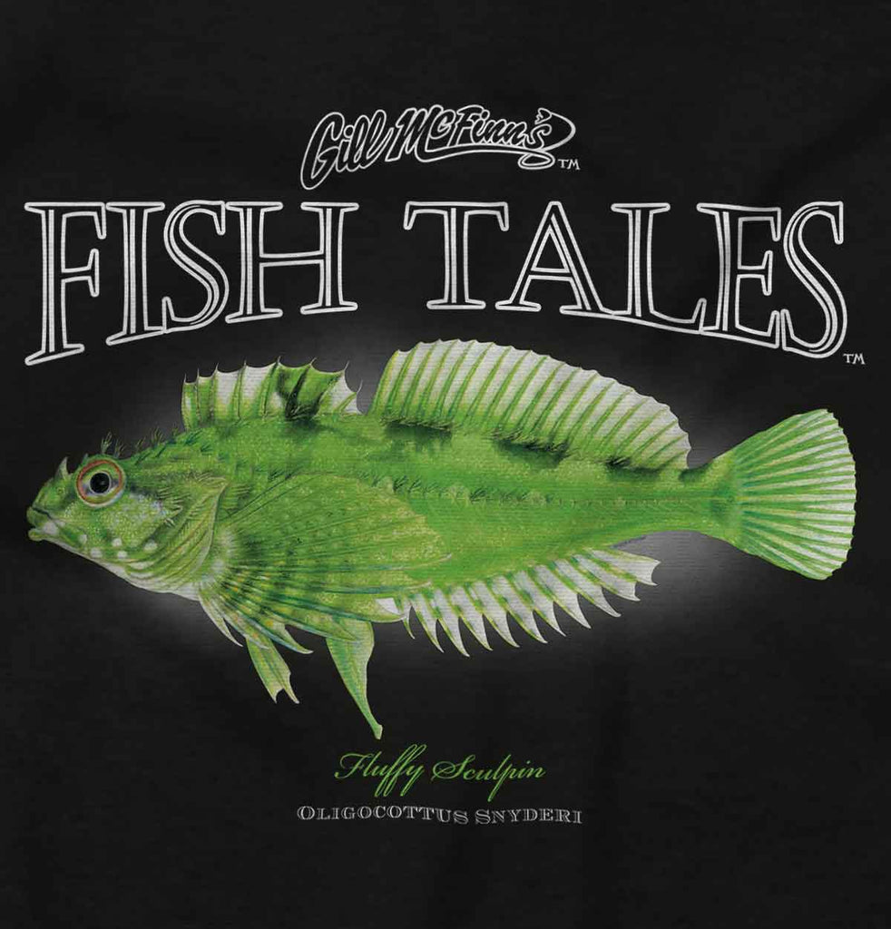 Fluffy Sculpin Infant Toddler T Shirt-Direct To Garment Print-Brisco Baby