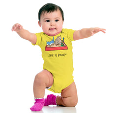 Dog Sandbox Romper Bodysuit-Direct To Garment Print-Brisco Baby