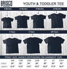 Retro Vintage Infant Toddler T Shirt-Direct To Garment Print-Brisco Baby