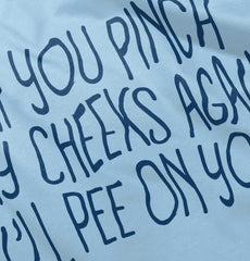 I'll Pee on You Infant Toddler T Shirt-Direct To Garment Print-Brisco Baby