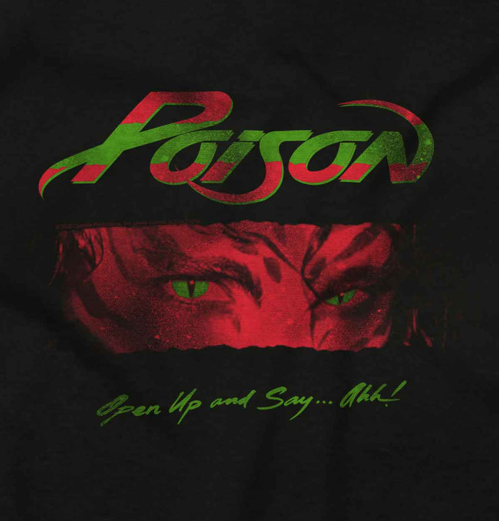 Poison Open Up And Say Aa Romper Bodysuit-Direct To Garment Print-Brisco Baby