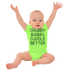 Chubby Babies Romper Bodysuit-Direct To Garment Print-Brisco Baby