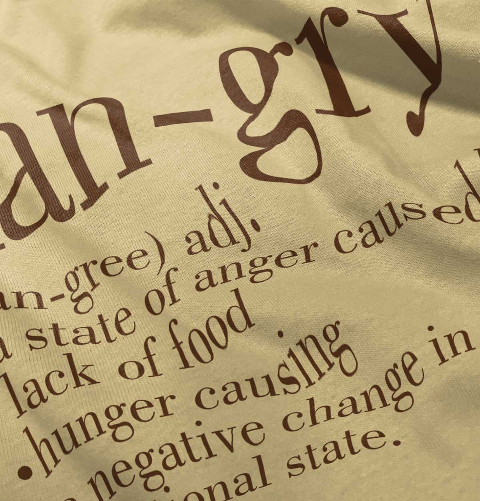 Hangry Definition Romper Bodysuit-Direct To Garment Print-Brisco Baby