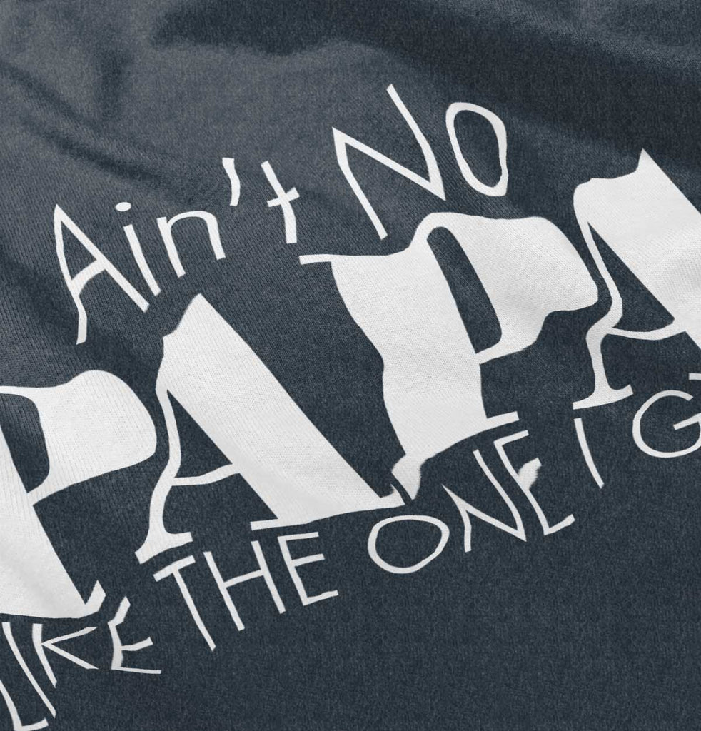 No Papa Like Me Football Romper Bodysuit-Direct To Garment Print-Brisco Baby