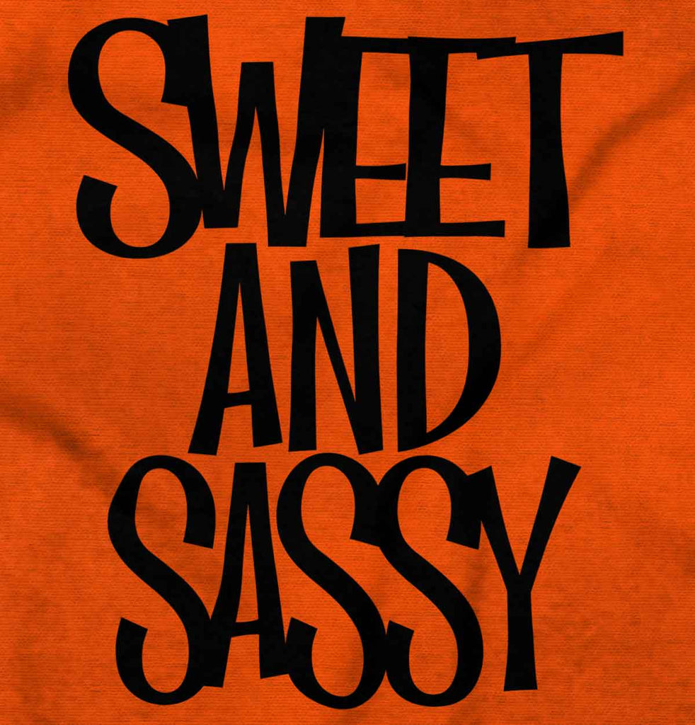 Sweet and Sassy Infant Toddler T Shirt-Direct To Garment Print-Brisco Baby