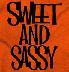 Sweet and Sassy Infant Toddler T Shirt-Direct To Garment Print-Brisco Baby