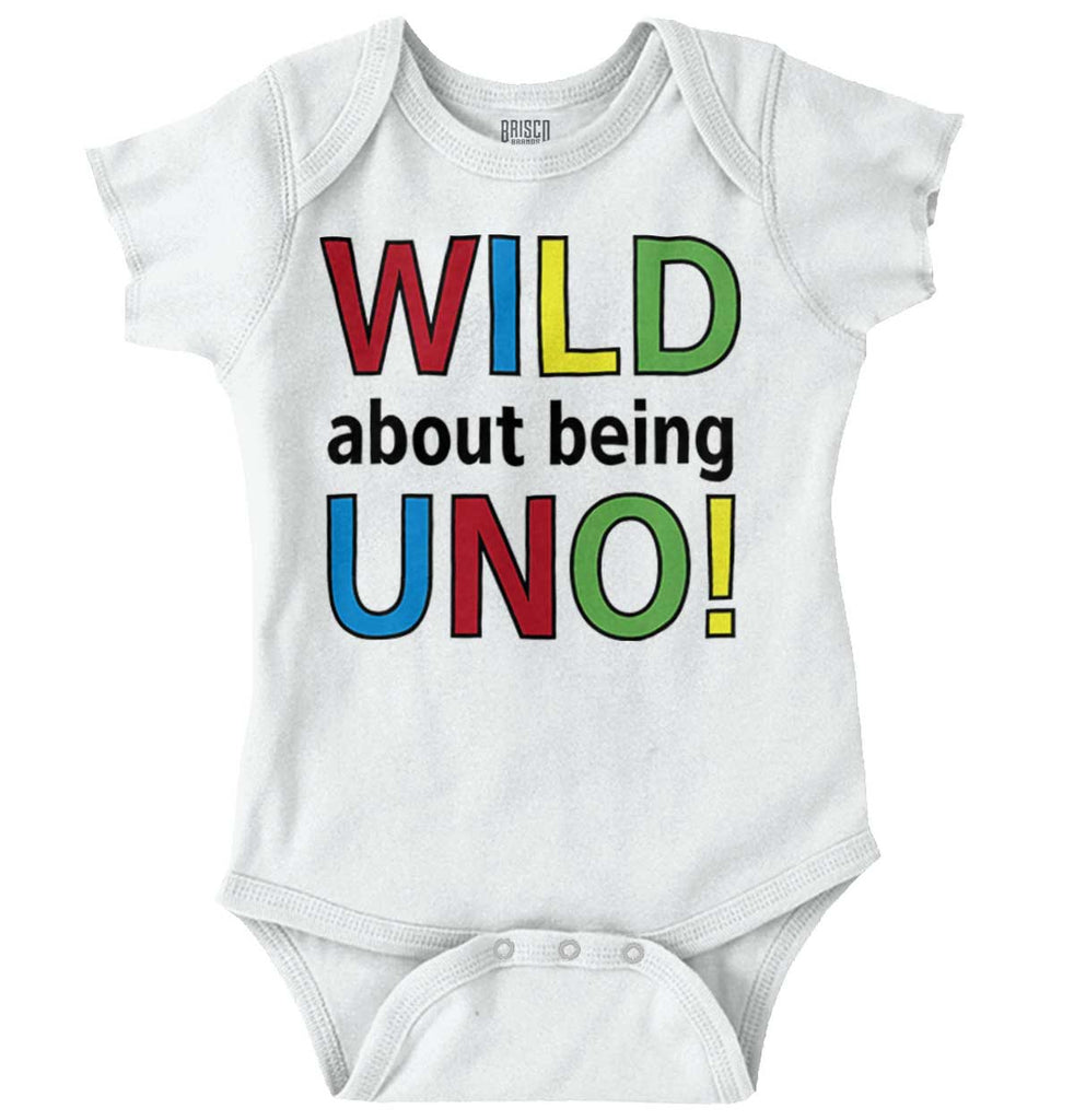 Uno Romper Bodysuit-Direct To Garment Print-Brisco Baby