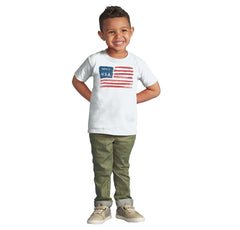 Made in USA Infant Toddler T Shirt-Direct To Garment Print-Brisco Baby