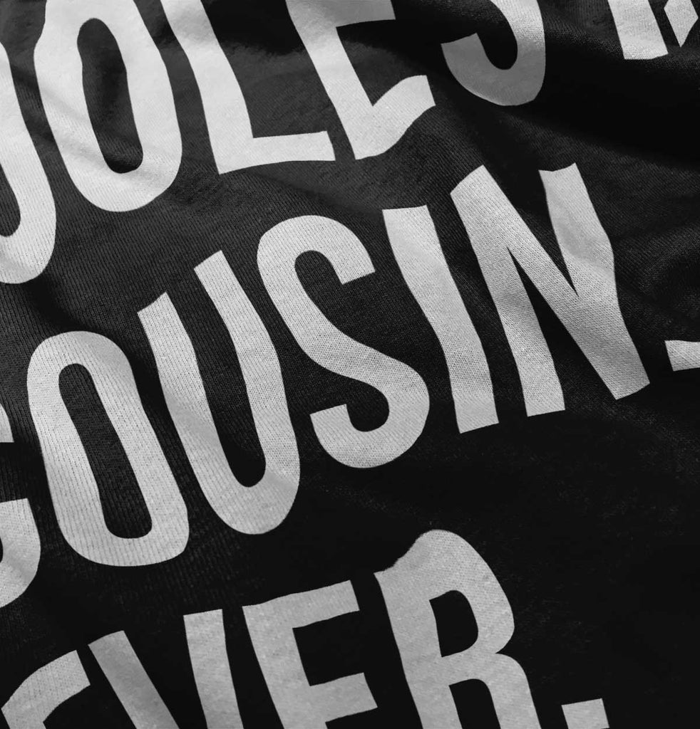 Coolest Cousin Ever Infant Baby Bib-Direct To Garment Print-Brisco Baby