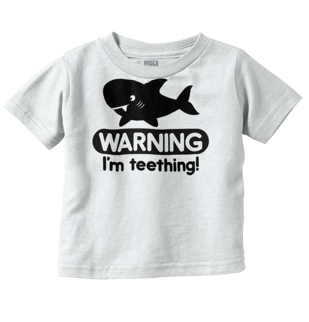 I'm Teething Infant Toddler T Shirt-Direct To Garment Print-Brisco Baby