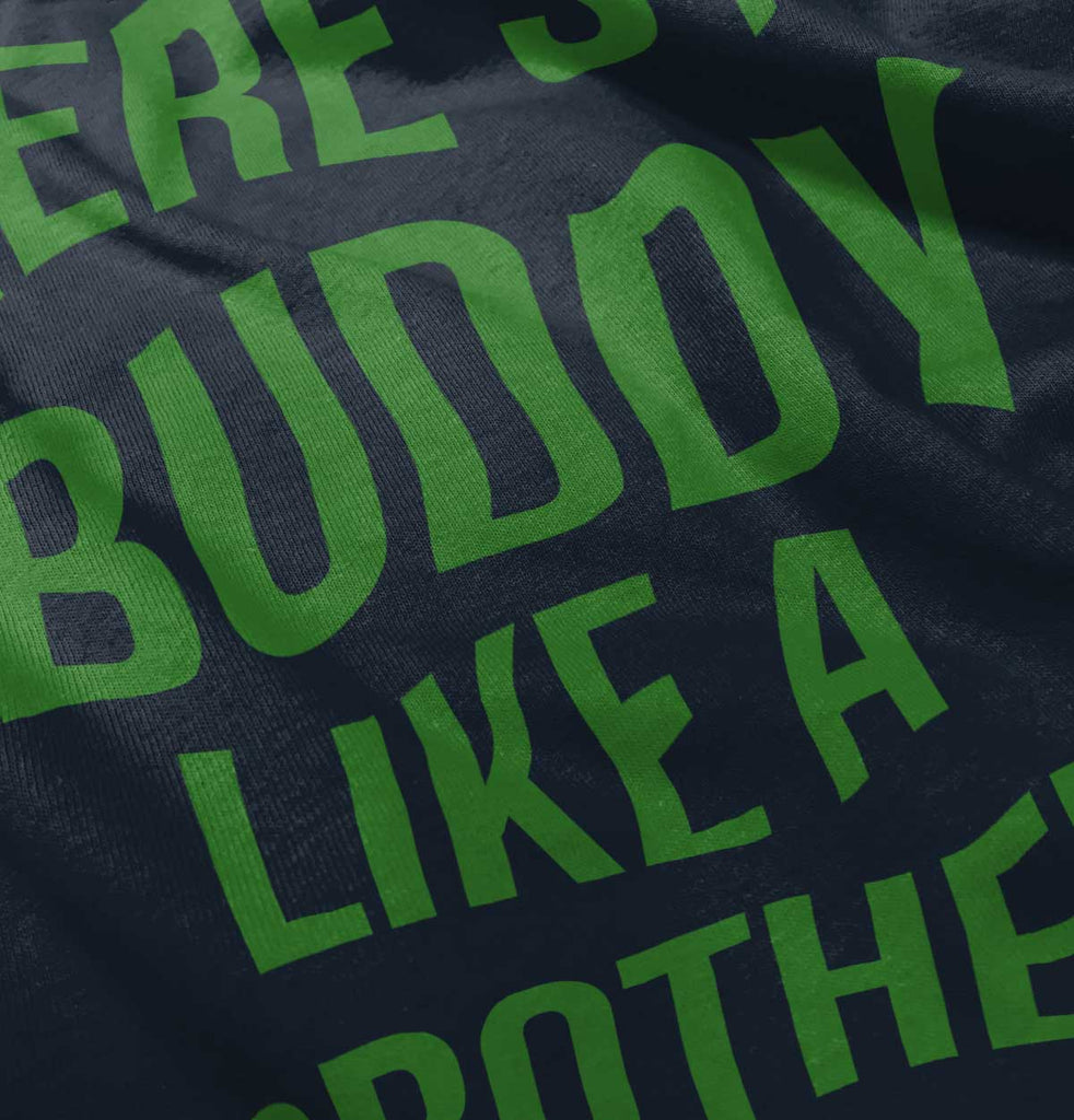 No Buddy Like A Brother Romper Bodysuit-Direct To Garment Print-Brisco Baby