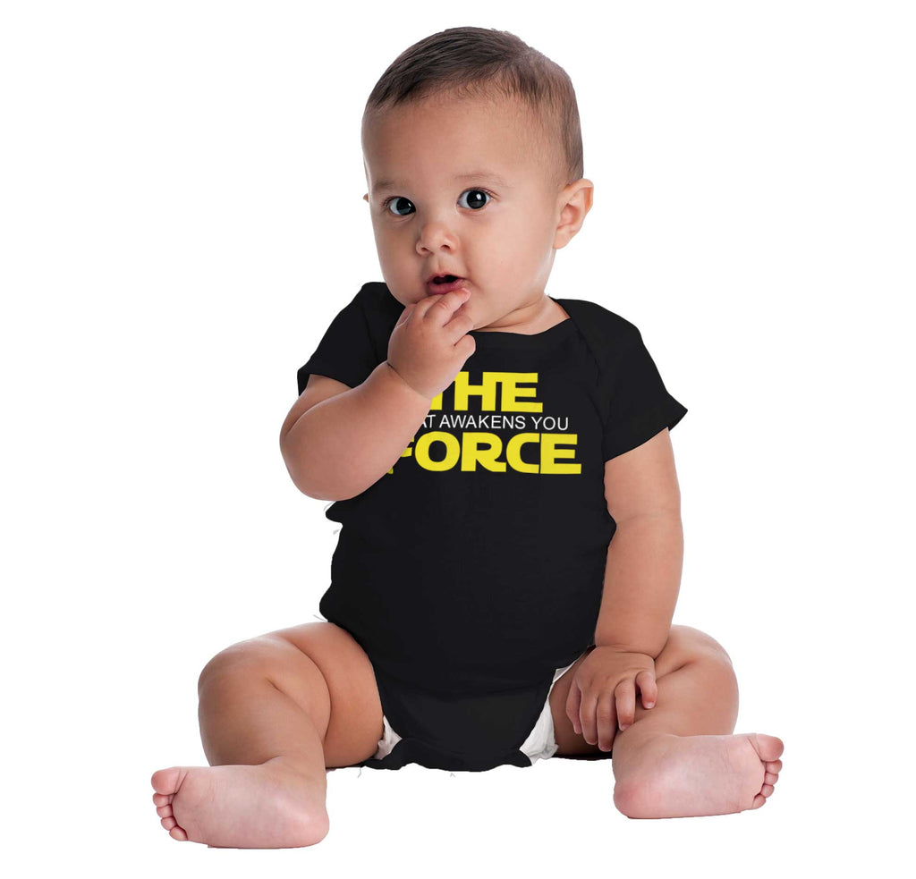 The Force Awakens Romper Bodysuit-Direct To Garment Print-Brisco Baby