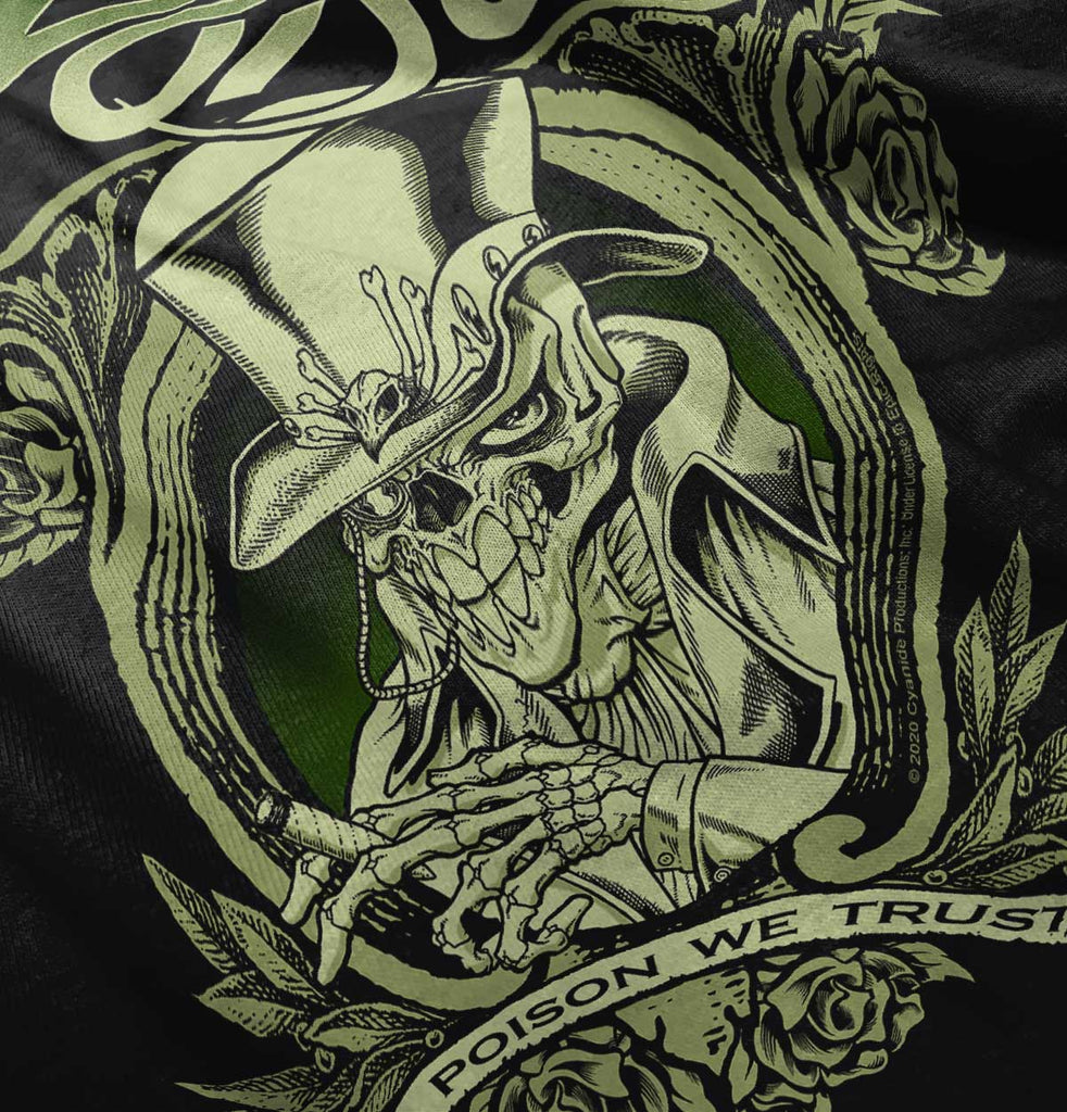 In Poison We Trust Infant Baby Bib-Direct To Garment Print-Brisco Baby