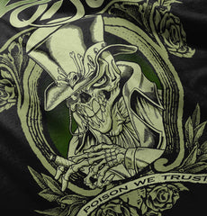 In Poison We Trust Infant Baby Bib-Direct To Garment Print-Brisco Baby