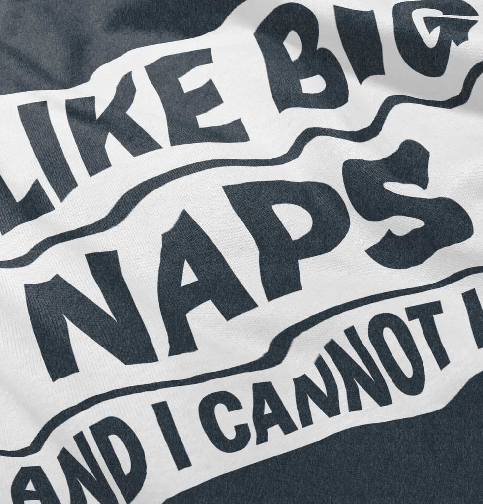 Big Naps Football Romper Bodysuit-Direct To Garment Print-Brisco Baby