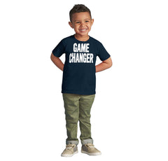 Game Changer Infant Toddler T Shirt-Direct To Garment Print-Brisco Baby