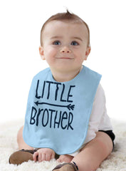 Little Brother Infant Baby Bib-Direct To Garment Print-Brisco Baby