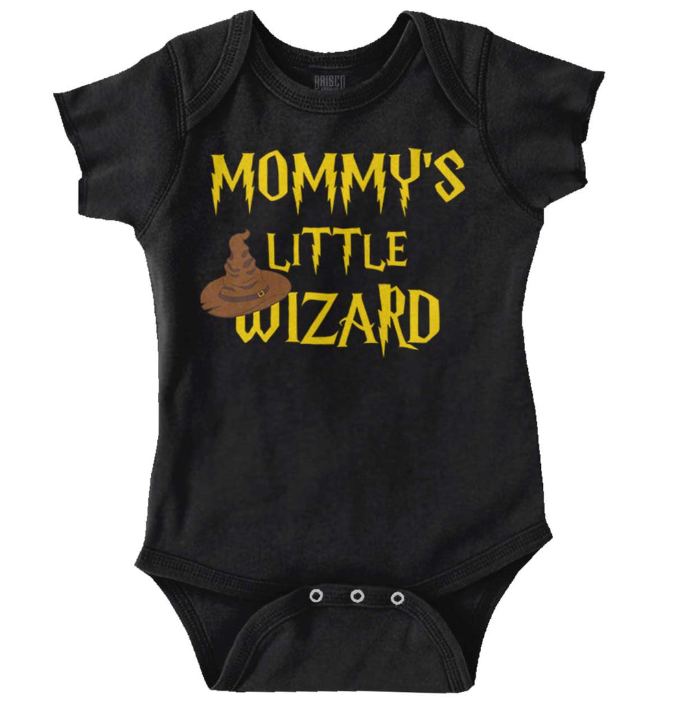 Mommy's Little Wizard Romper Bodysuit-Direct To Garment Print-Brisco Baby
