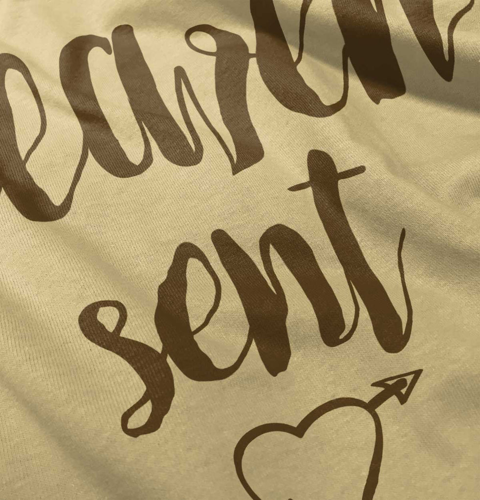 Heaven Sent Romper Bodysuit-Direct To Garment Print-Brisco Baby