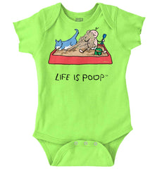 Dog Sandbox Romper Bodysuit-Direct To Garment Print-Brisco Baby