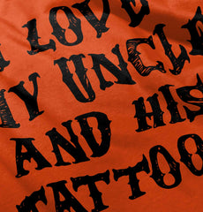 Uncle's Tattoos Infant Toddler T Shirt-Direct To Garment Print-Brisco Baby