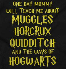 Muggles Horcrux Quidditch Infant Toddler T Shirt-Direct To Garment Print-Brisco Baby