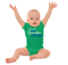 Have Best Grandma Ever Romper Bodysuit-Direct To Garment Print-Brisco Baby
