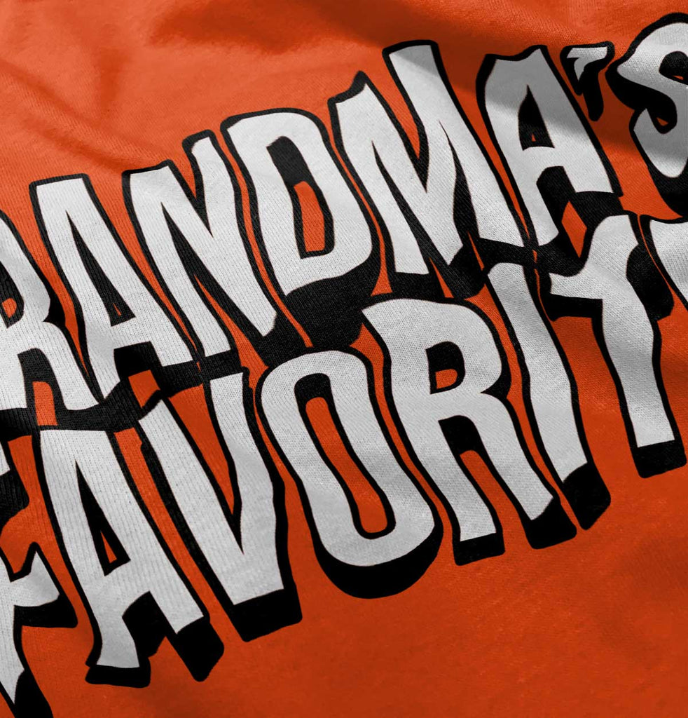 Grandma's Favorite Infant Toddler T Shirt-Direct To Garment Print-Brisco Baby