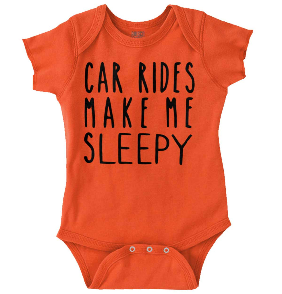 Car Rides Romper Bodysuit-Direct To Garment Print-Brisco Baby