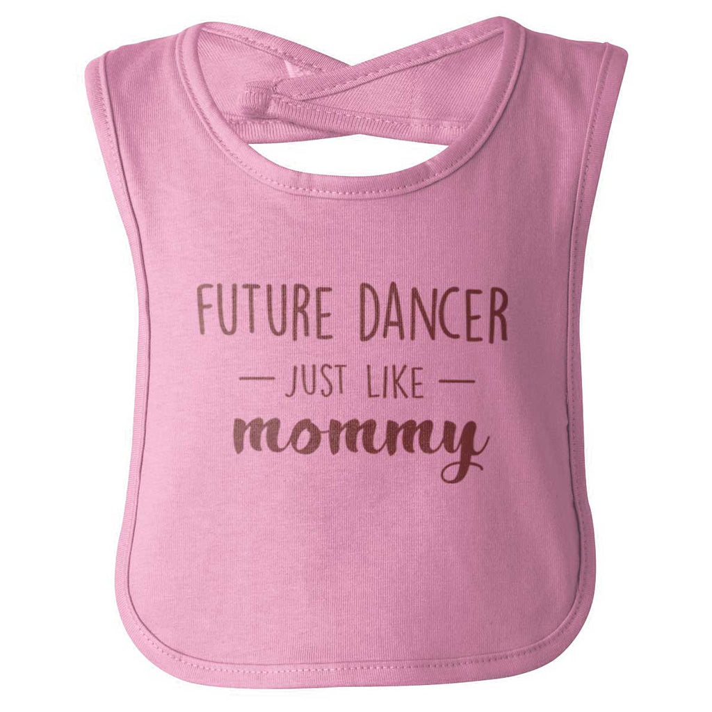 Future Dancer Infant Baby Bib-Direct To Garment Print-Brisco Baby