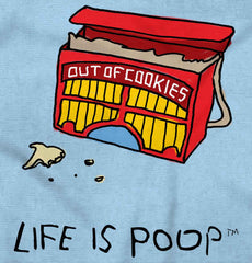 Out of Cookies Infant Toddler T Shirt-Direct To Garment Print-Brisco Baby