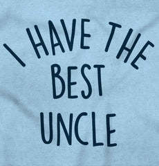 Best Uncle Romper Bodysuit-Direct To Garment Print-Brisco Baby