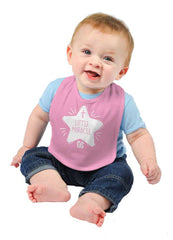 Little Miracle Infant Baby Bib-Direct To Garment Print-Brisco Baby